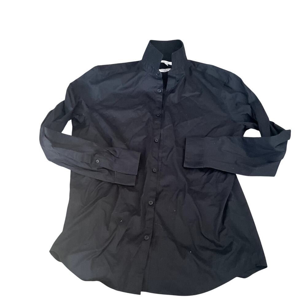 Calvin Klein Men's Slim Fit Dress Shirt - Black - Non-Iron - Size S